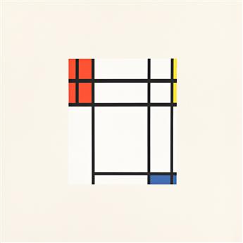 PIET MONDRIAN (AFTER) A Portfolio of 10 Paintings.